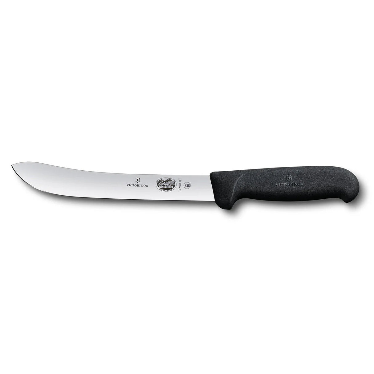 Butchers Knife, Heavy Stiff 20cm - Black