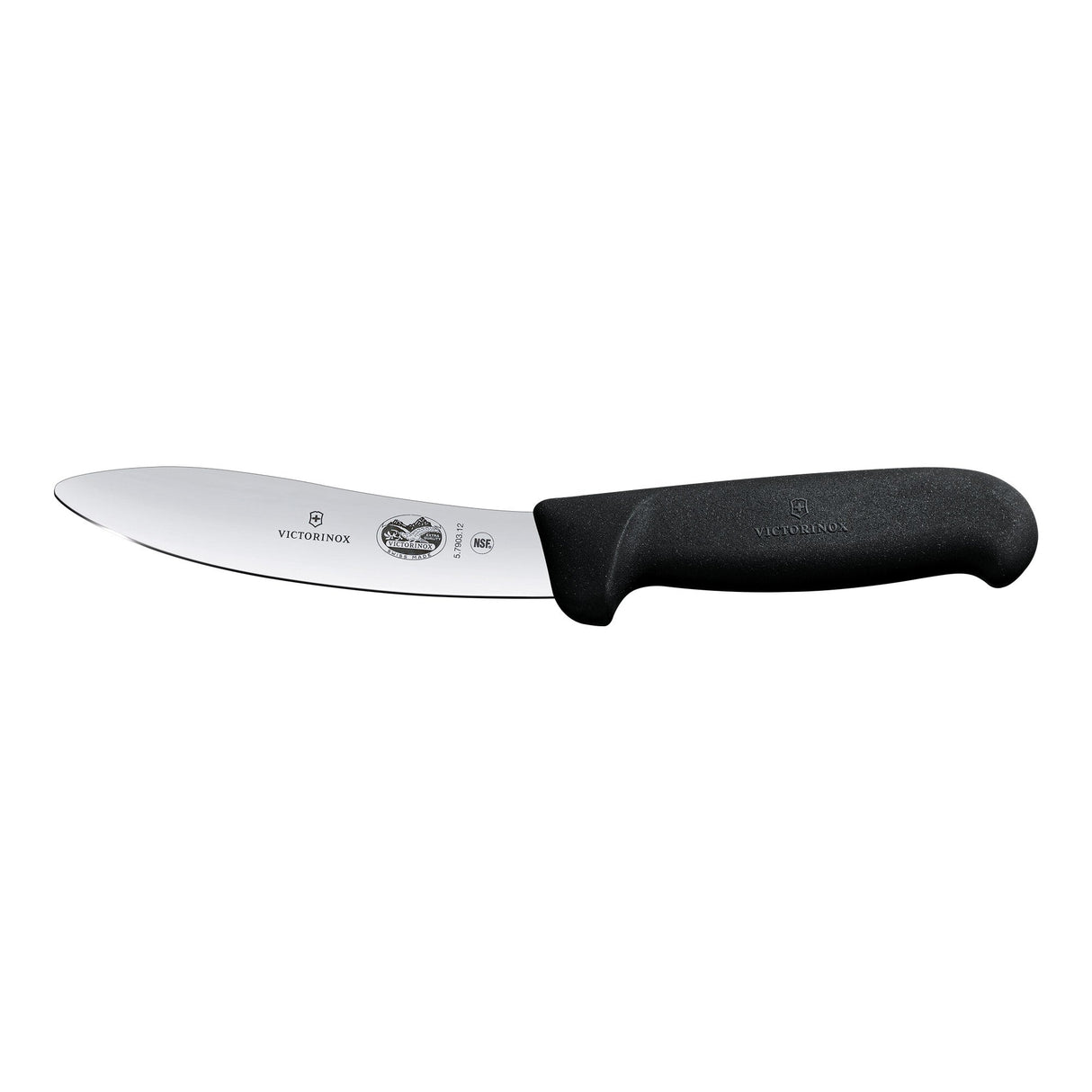 Victorinox Fibrox Lamb Skinning Knife, 12cm - Black