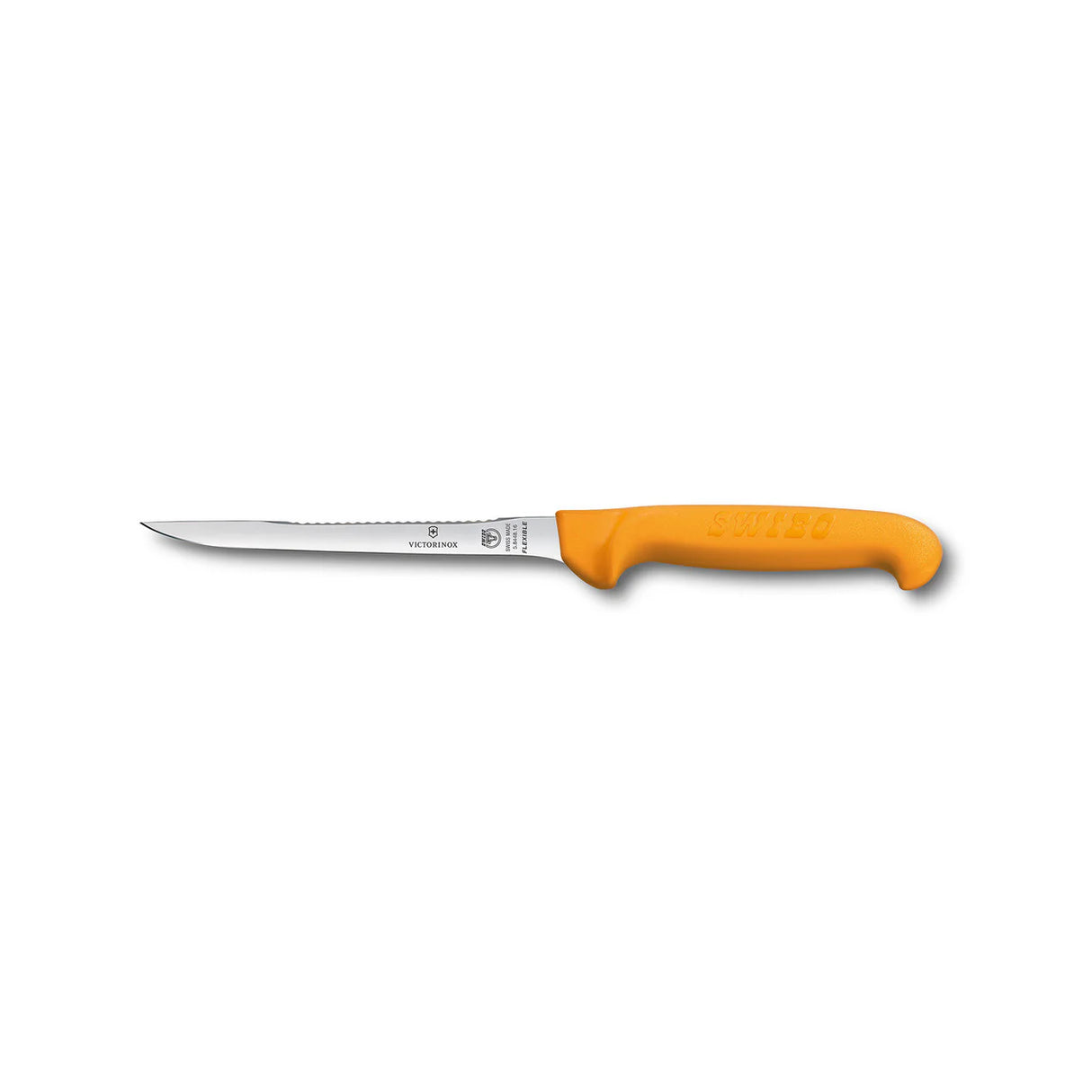 Fish Filleting Knife, Flexible Narrow Handle Scaler, 16cm
