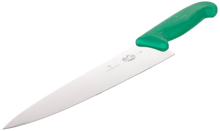 Cooks - Carving Knife, Straight Edge 25cm - Green