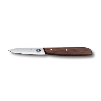Paring Knife, Pointed Tip 8cm - Wood