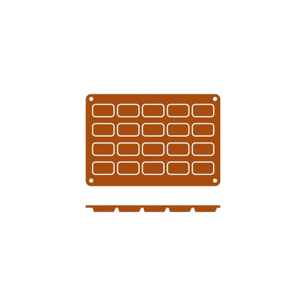 Silicon Mould-Cake | 20-Cup