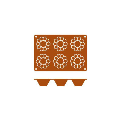 Frenti Silicone Specialty Baking & Dessert Mould (Brioche Fluted / Corazon Heart Styles)
