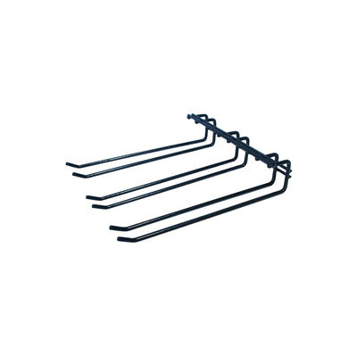 Trenton Under-Cabinet Stemware Glass Hanger Rack (Multi-Row, Size & Finish)