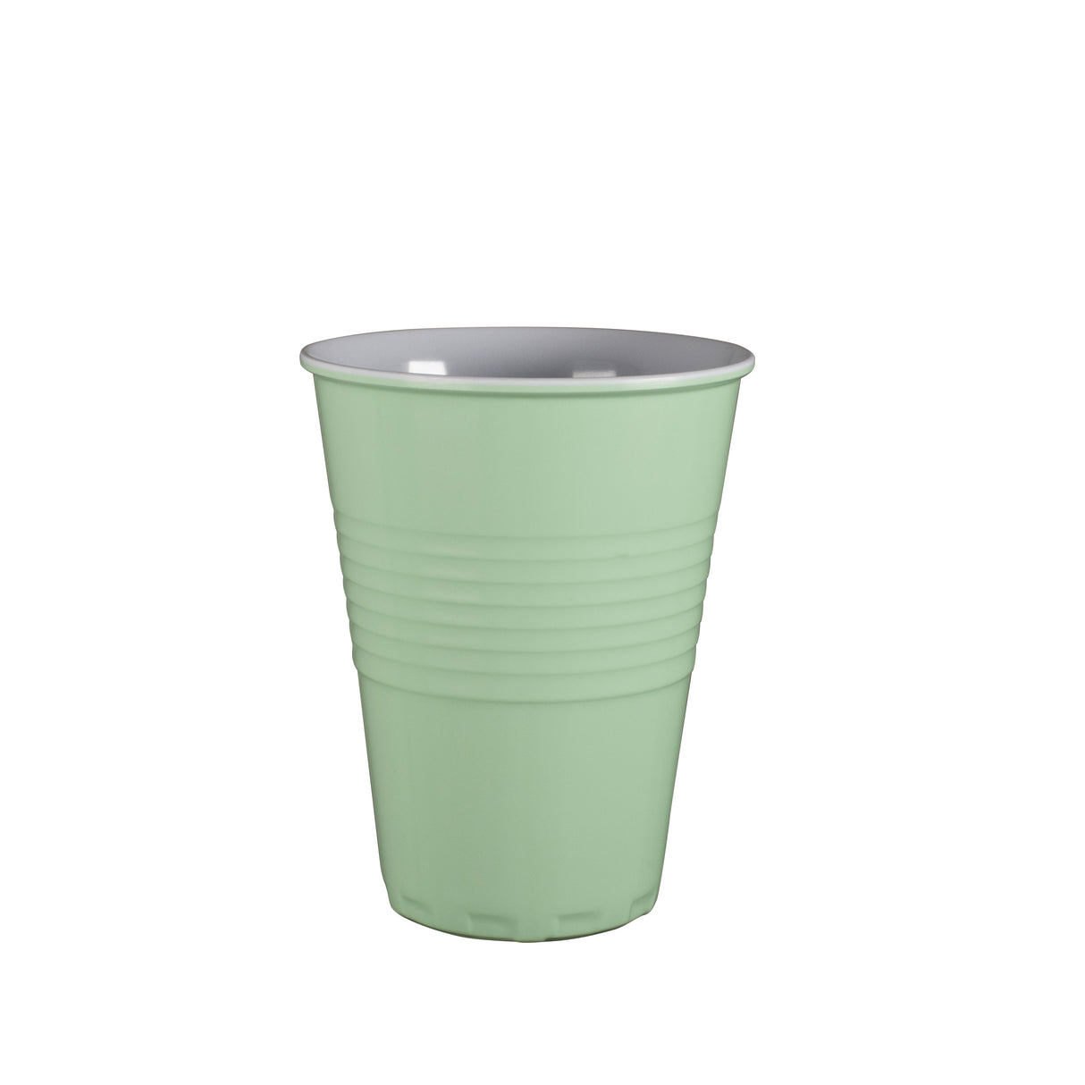 58120 - Miami Melamine Two Tone Cup - Mint