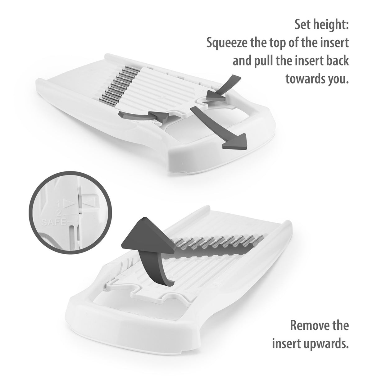 Borner Wave Waffle Grater PowerLine