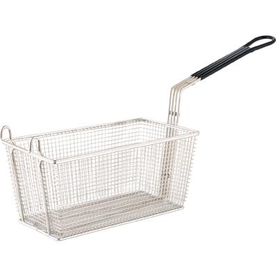 Chef Inox Fry Basket Rect Crm Plated L325Xw175Xh150/Hdl280Mm