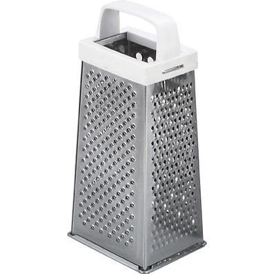 07342 - Chef Inox Grater 4 Sided W/Pe Hdl S/S 100X80X225Mm