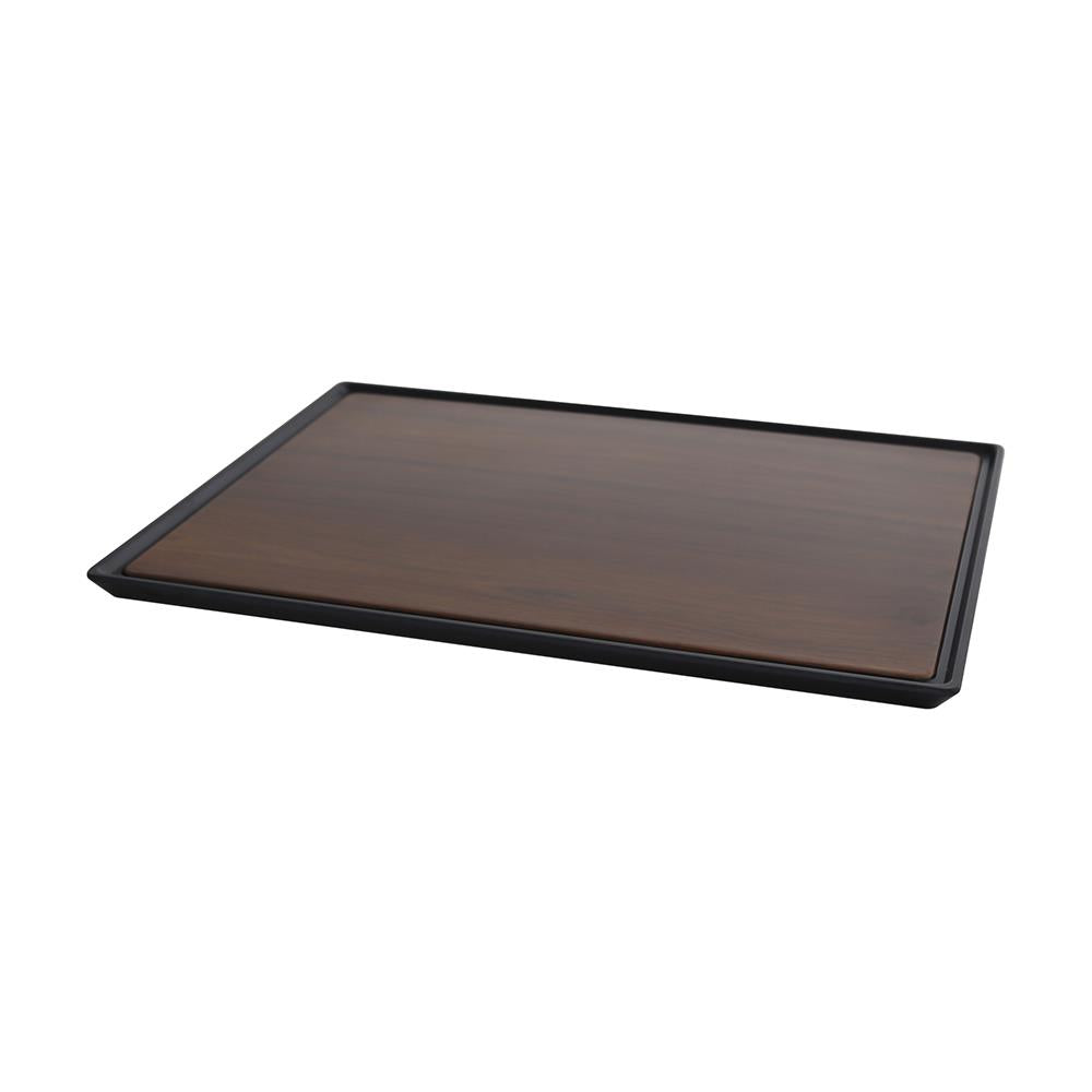 46619 - Zicco Melamine Contempo Rect Anti-Slip Tray Sets