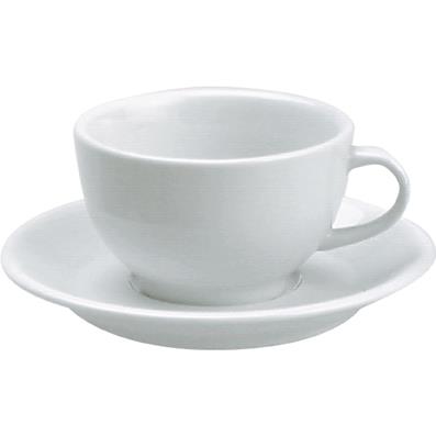 Vitroceram Cappuccino Cup-230ml White (Sold in sets of 48)