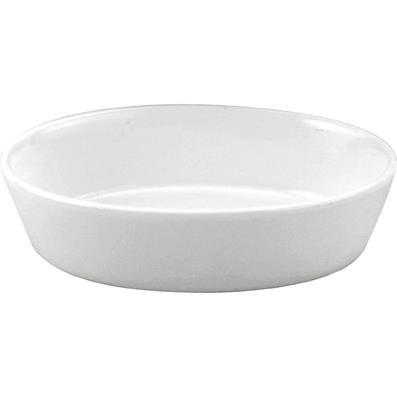 Vitroceram Oval Baker-170X125X55Mm/570Ml White