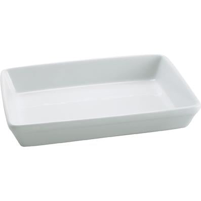 Vitroceram Rectangular Baker-265X170X45Mm/1.3Lt White