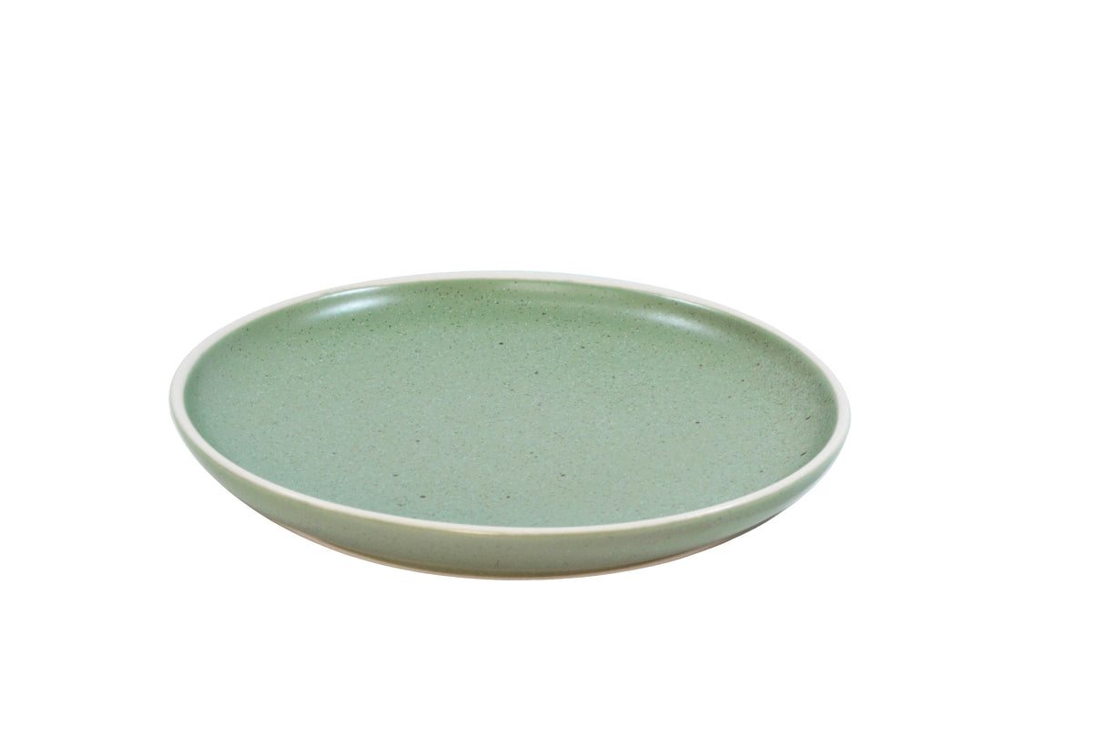 Tablekraft Urban Round Coupe Plate Green (Sold in sets of 6)