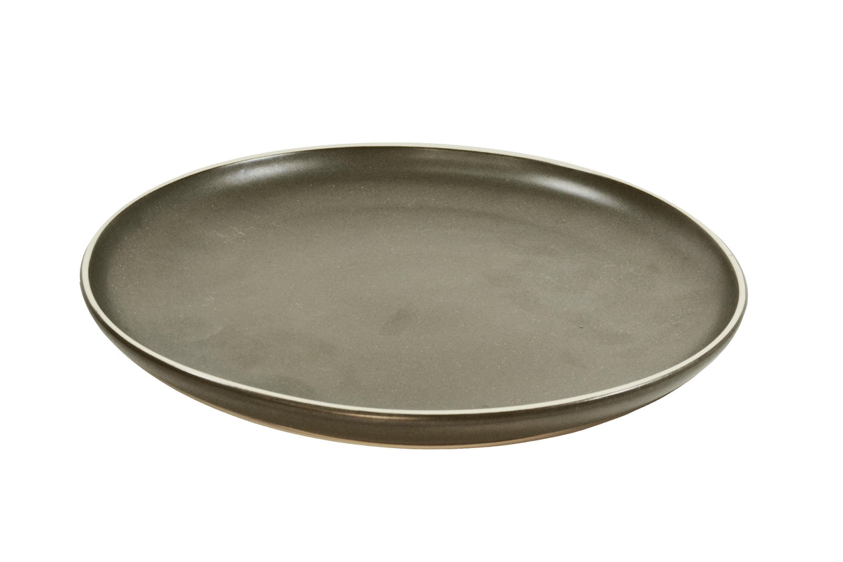 Tablekraft Urban Round Coupe Plate 265X28Mm Dark Grey