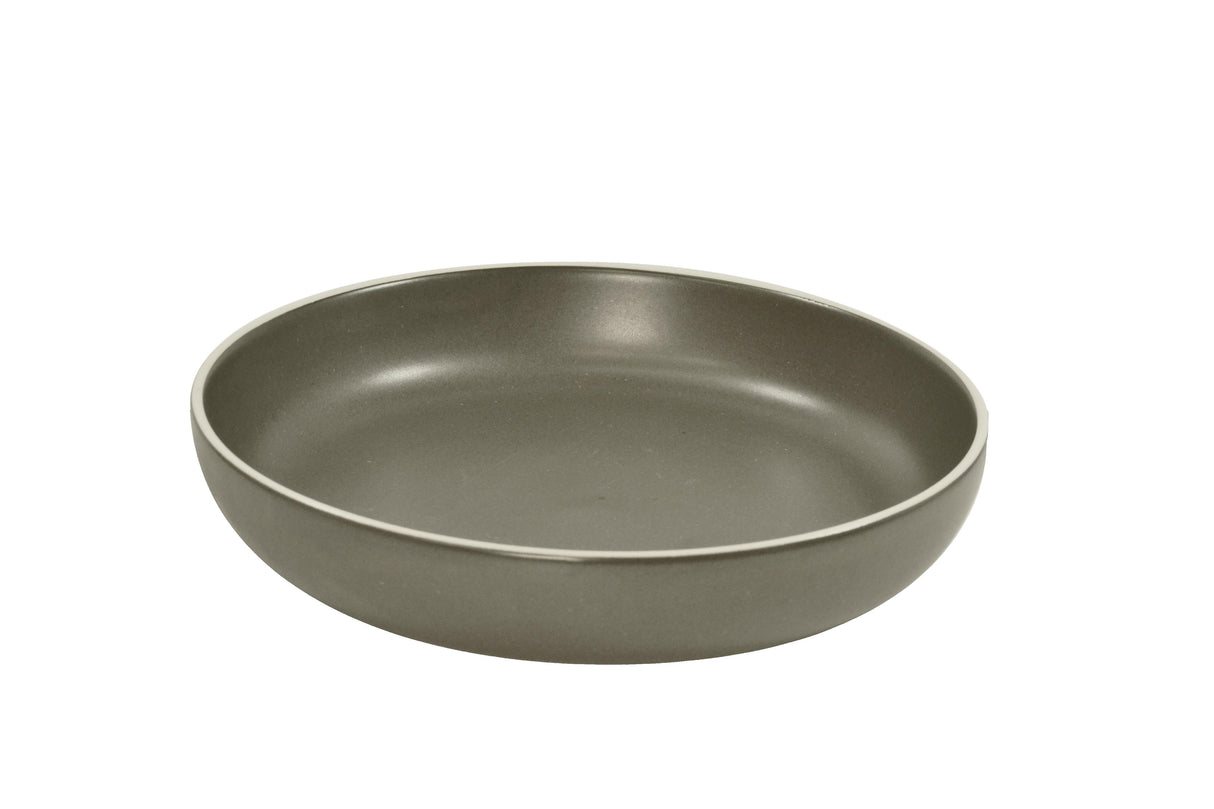 Tablekraft Urban Round Coupe Bowl 210X45Mm Dark Grey