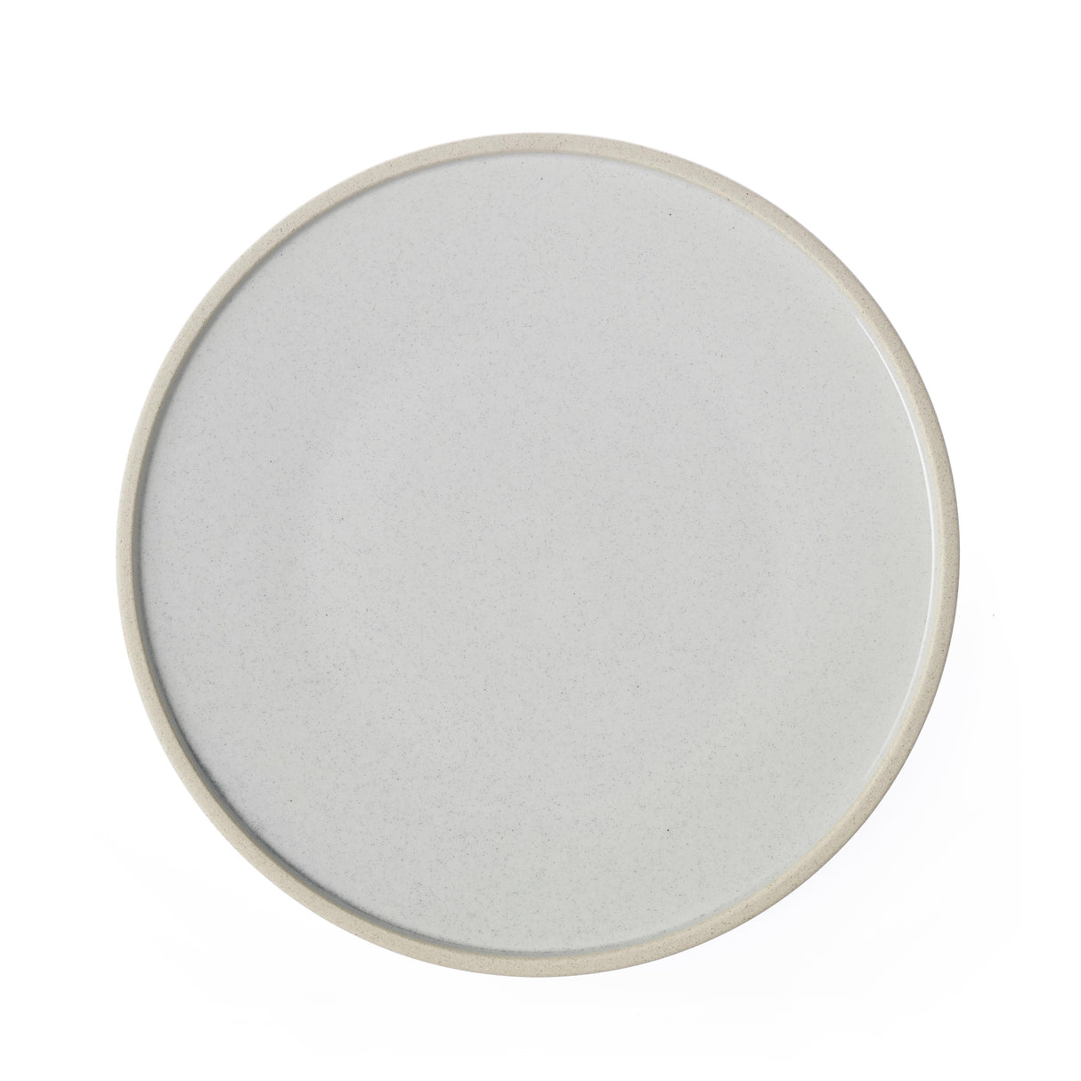 Tablekraft Soho Round Plate 285X10Mm White Pebble