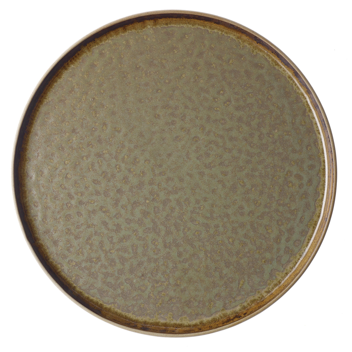 Tablekraft Soho Round Platter 330X15Mm Burnt Sienna
