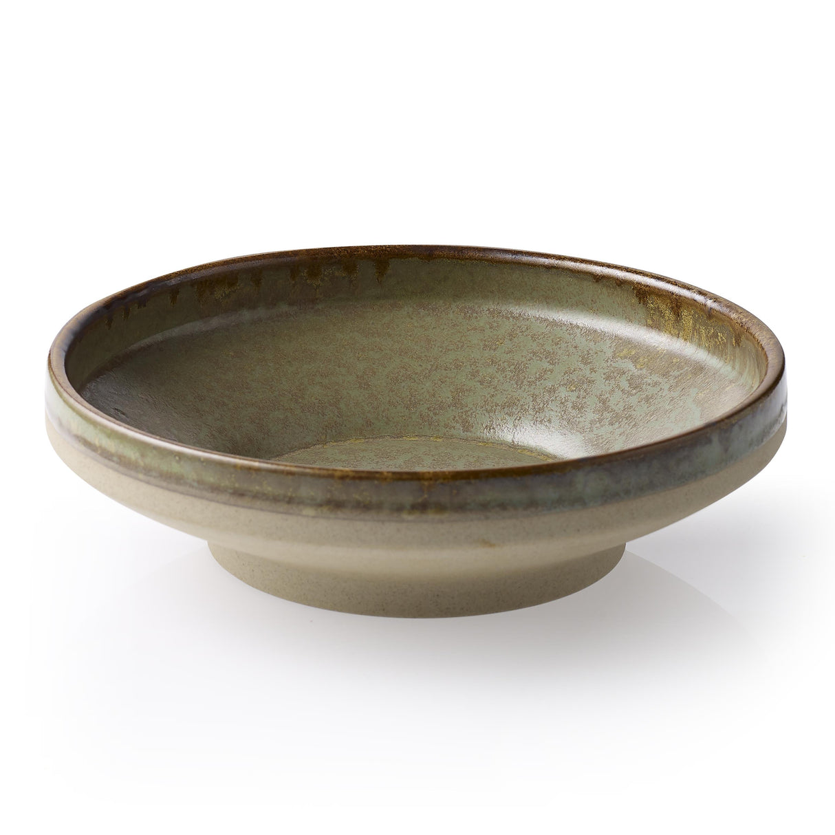 Tablekraft Soho Round Bowl Footed 153X50Mm Burnt Sienna