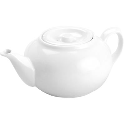 Vitroceram Teapot- White (Sold in sets of 48)