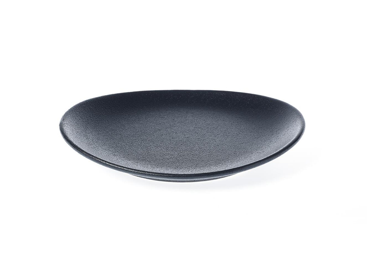 Tablekraft Tk Black Oval Plate Black (Sold in sets of 6)