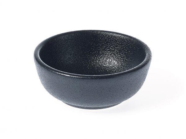 Tablekraft Tk Black Round Deep Sauce Dish 80x32mm Black (Sold in sets of 12)