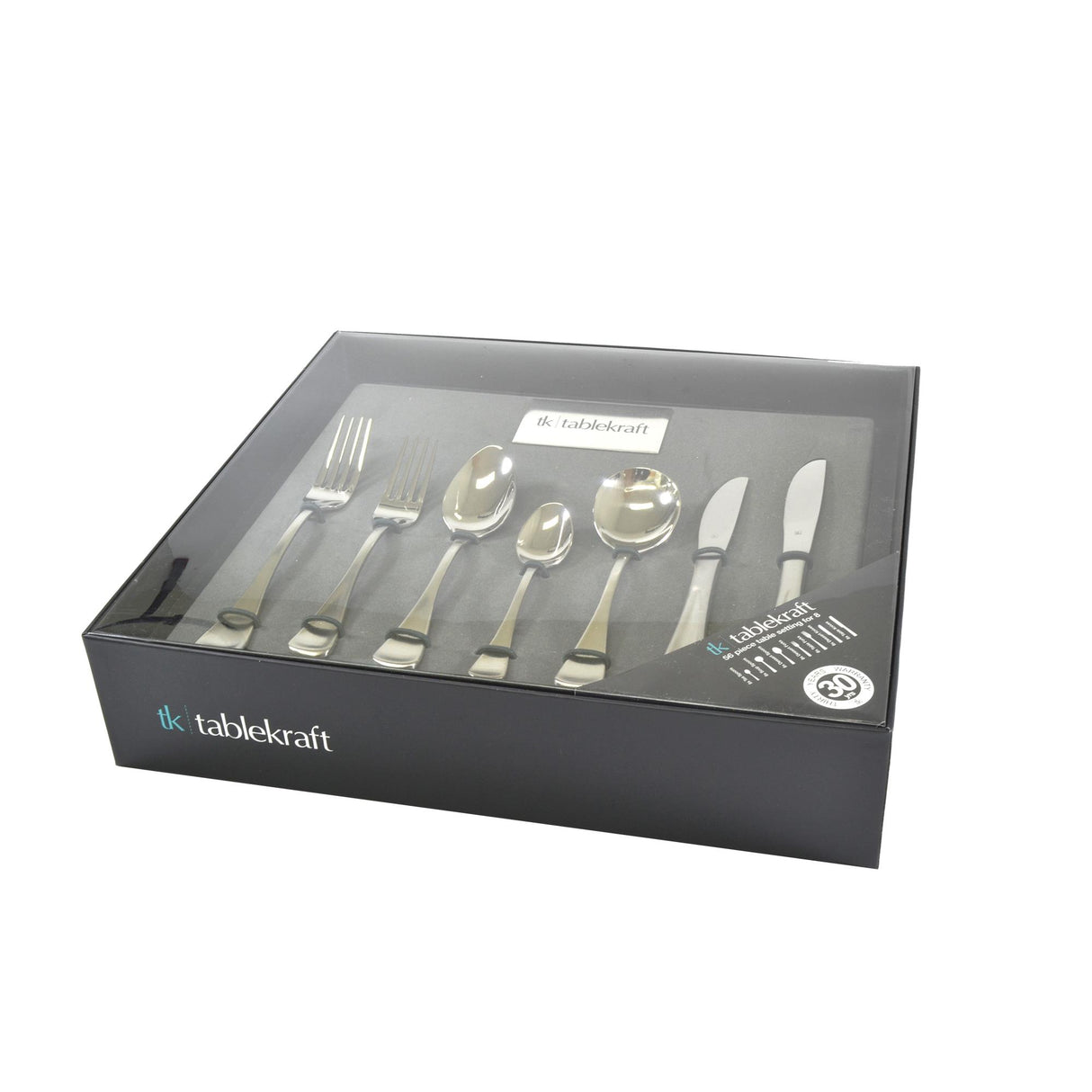 Tablekraft Elite Cutlery Set 56Pc 18/10 Complete Boxed