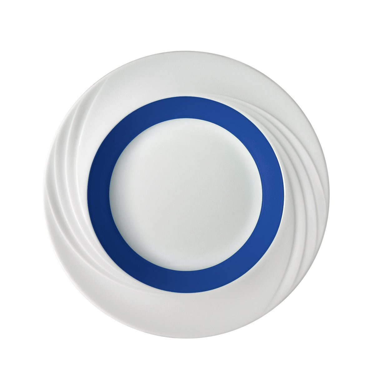 Schonwald Donna Senior Plate Deep 230mm Dark Blue Wide Band (Sold in sets of 6)