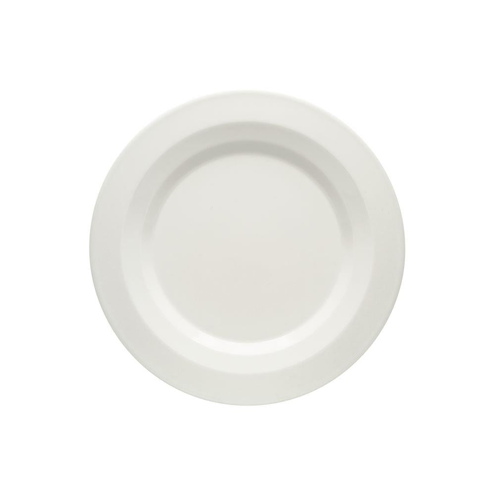Schonwald Allure Round Plate Flat w/Rim - White (Sold in sets of 12)