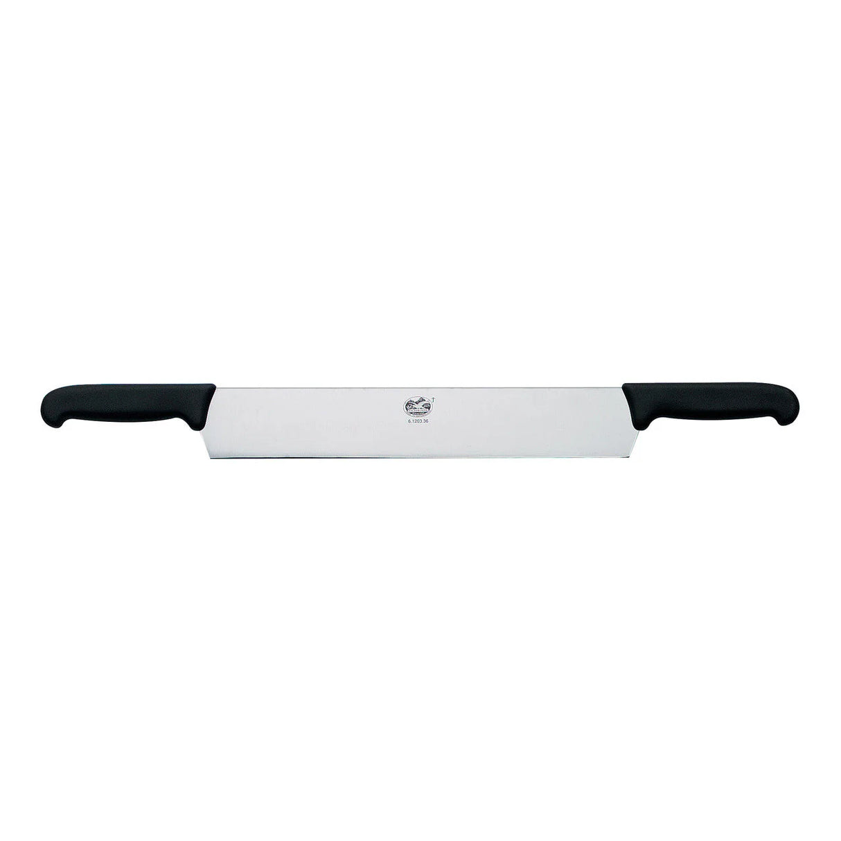 Cheese Knife, Double Handle 36cm - Black