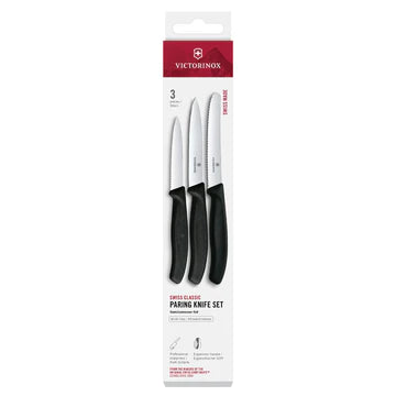 6.7113.34 - 3 Piece Paring Knife Set - Black