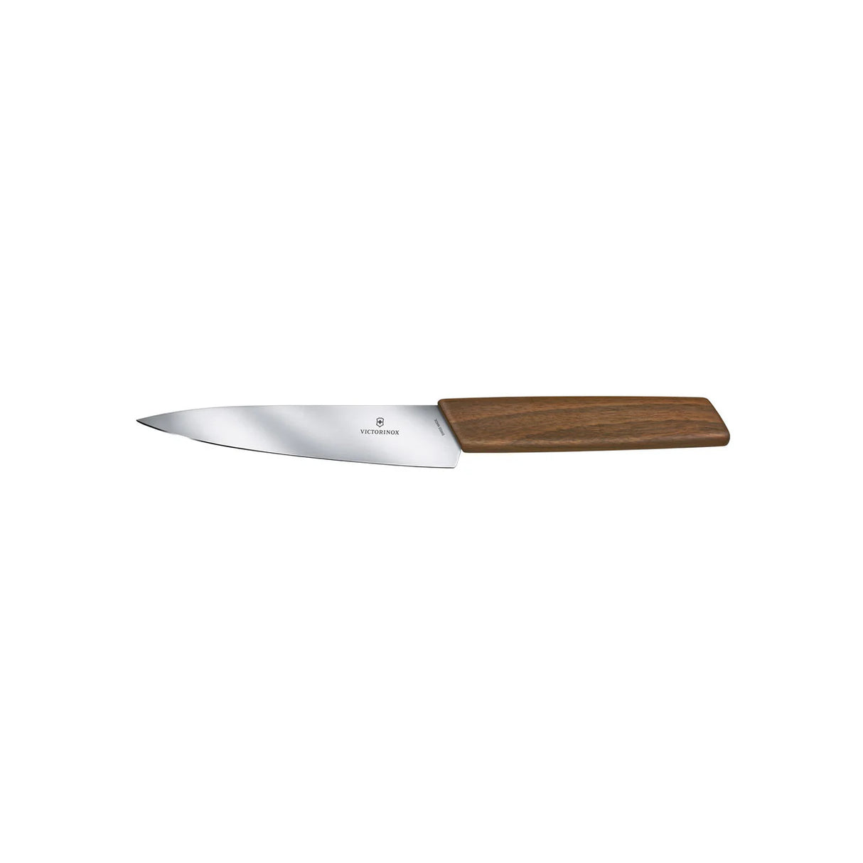 Kitchen Knife, Straight Edge 15cm - Walnut