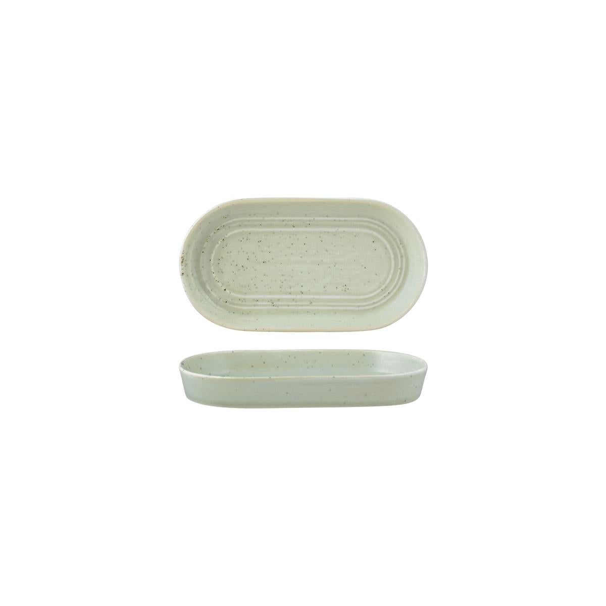 Tablekraft Urban Loft Oval Platter Pistachio (Sold in sets of 4)
