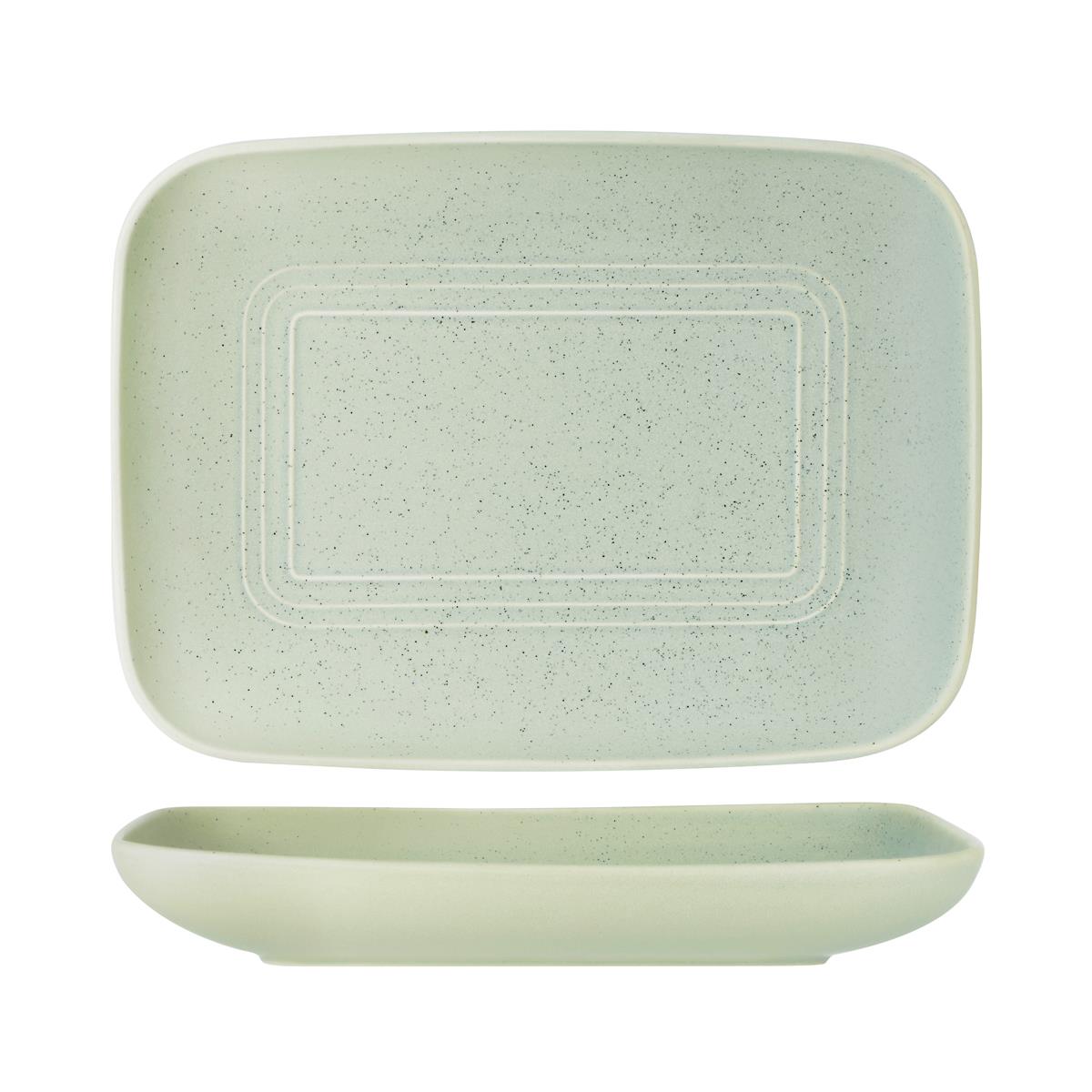 907050 - Tablekraft Urban Loft Rect Server 365x265x55mm Pistachio (Sold in sets of 2)