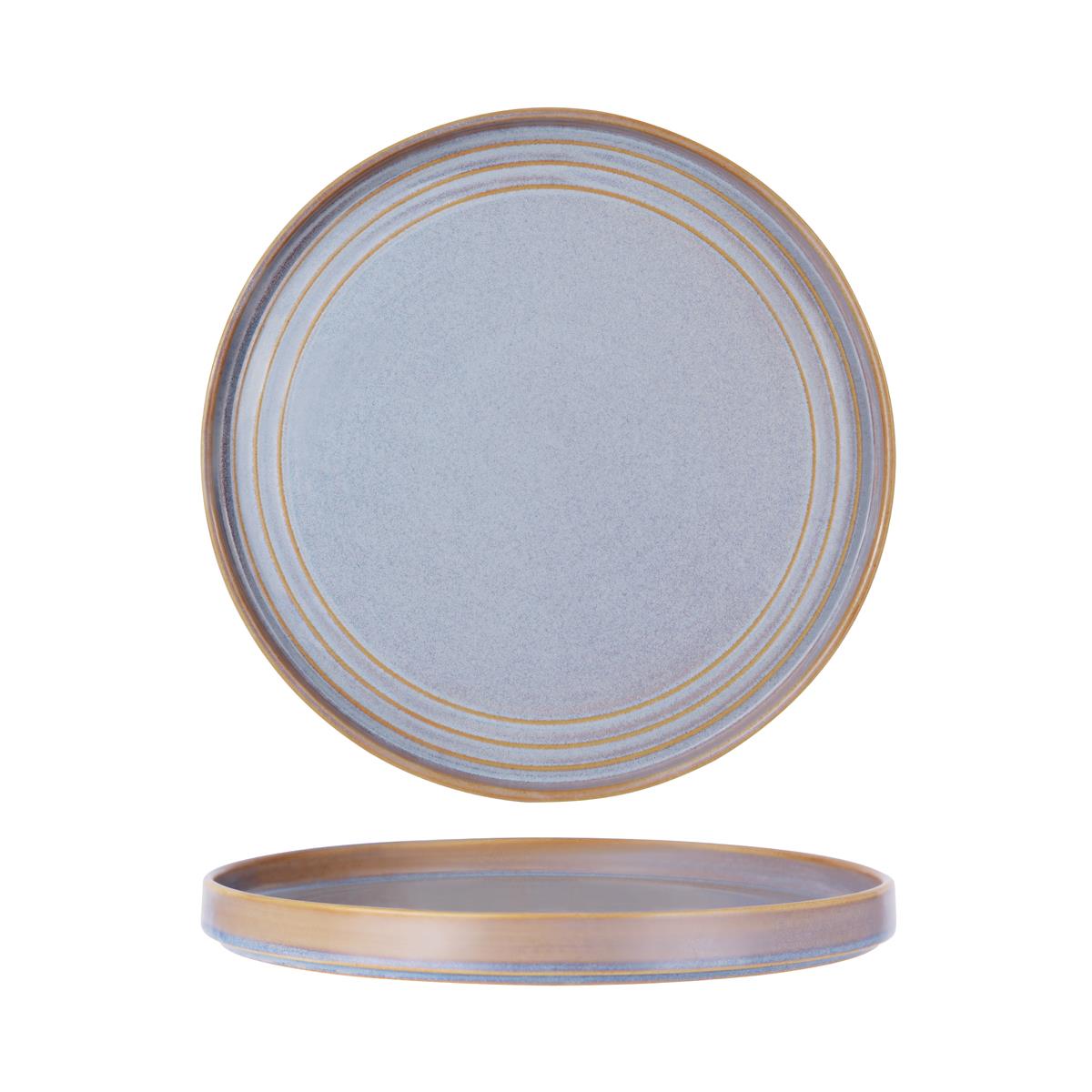 Tablekraft Urban Loft Round Plate Azure Blue (Sold in sets of 6)
