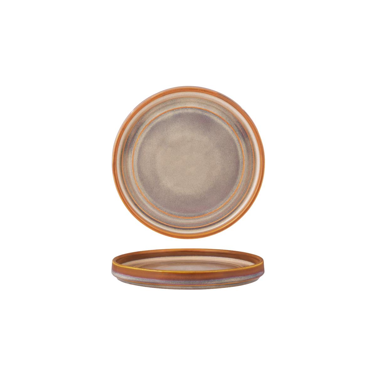 Tablekraft Urban Loft Round Plate 185x16mm Auburn (Sold in sets of 6)