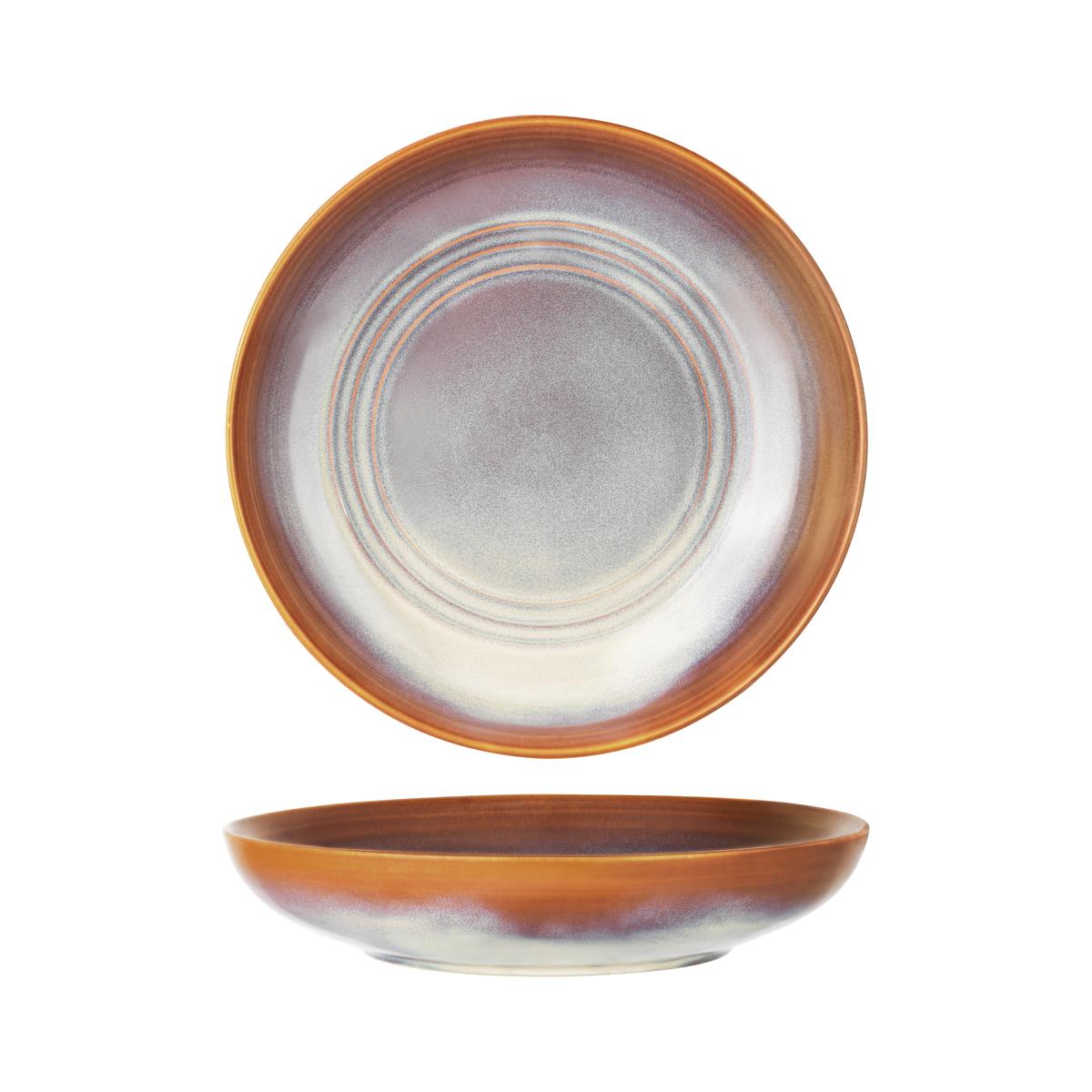 Tablekraft Urban Loft Round Serve Bowl 270x55mm Auburn (Sold in sets of 8)