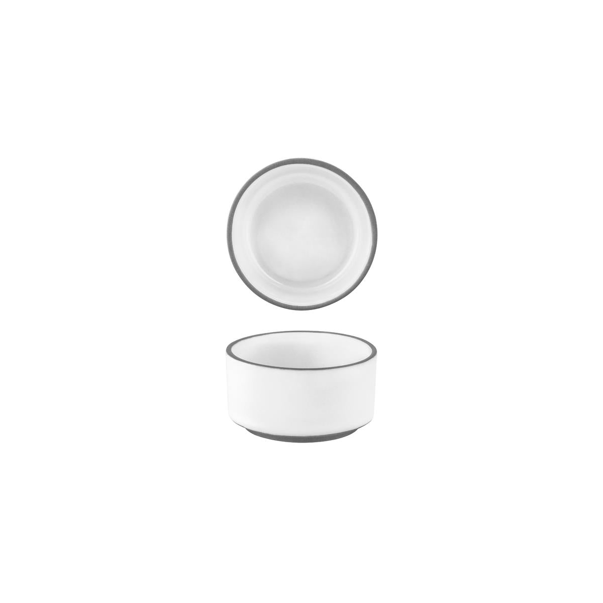 907330 - Tablekraft Muse Sauce Dish 65x35mm White (Sold in sets of 8)
