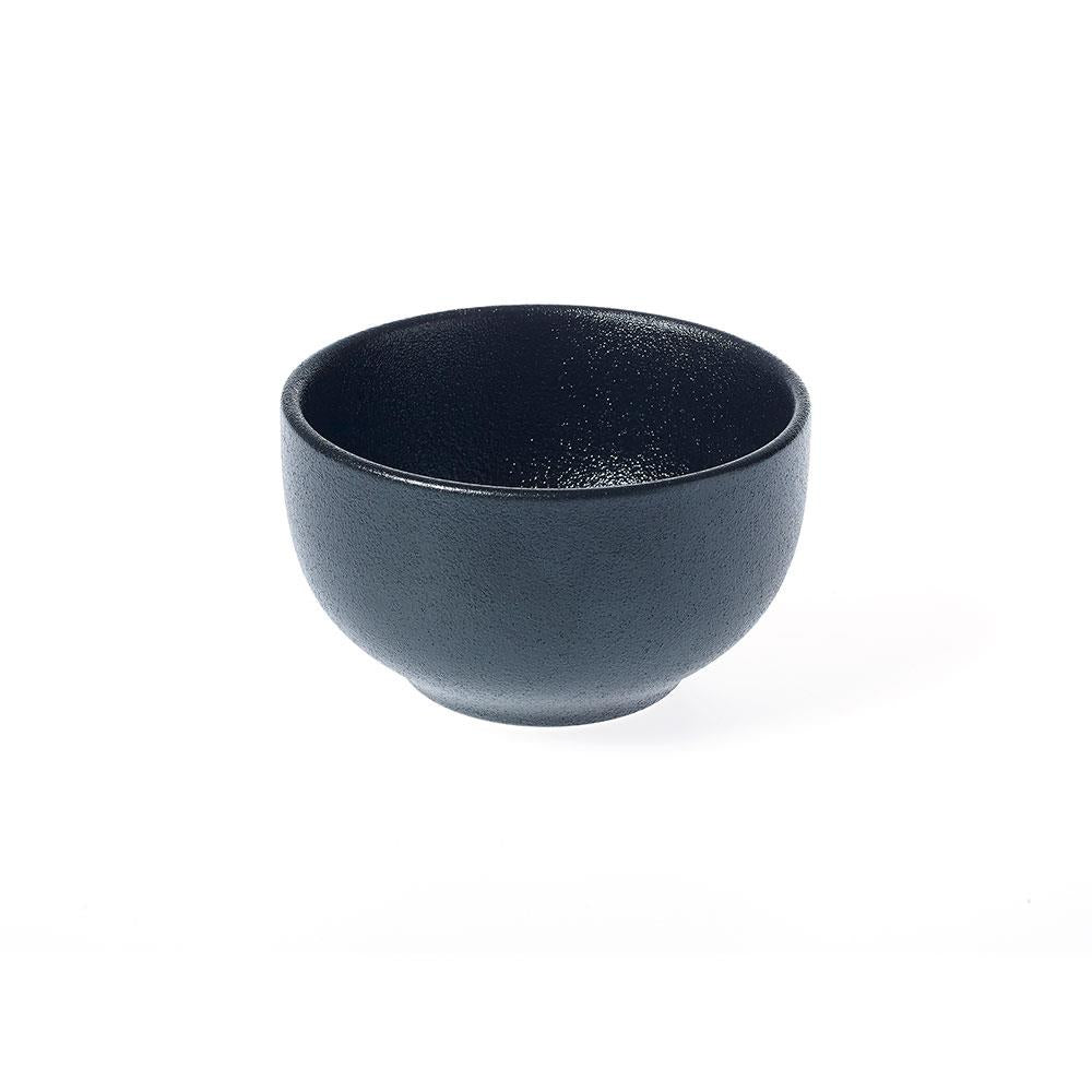 Tablekraft Tk Black Round Bowl 125x70mm Black (Sold in sets of 4)