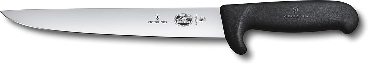 Sticking Knife, Safety Nose 22cm - Black