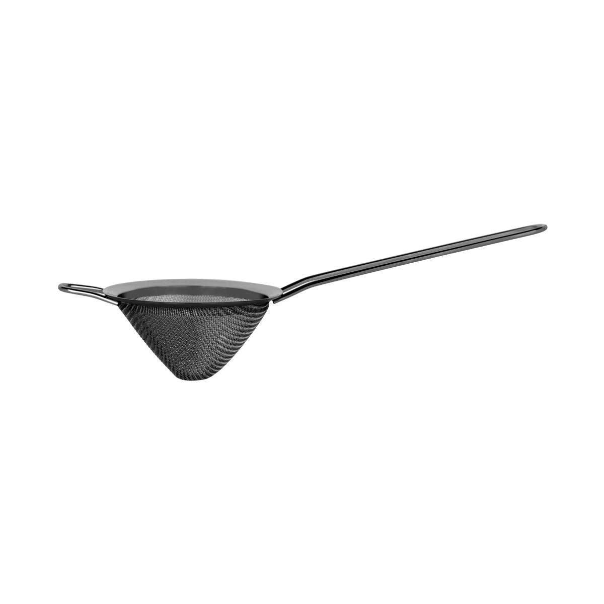 Z0364 - Zanzi Snub Nose Mesh Strainer Gun Metal 234X85X40Mm
