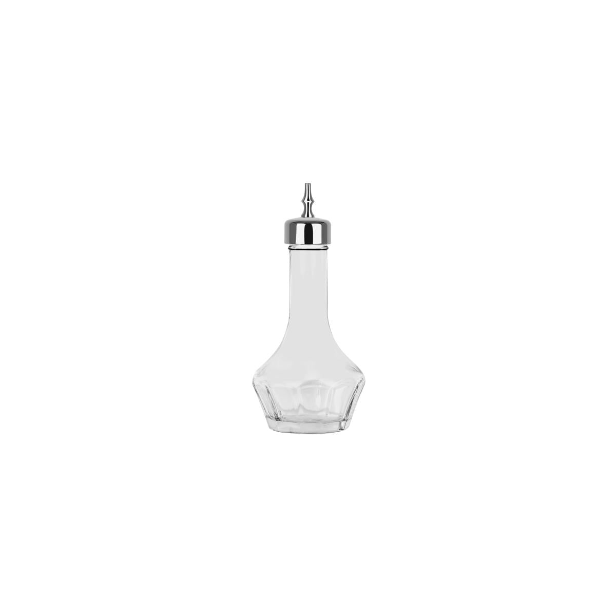 Z0895 - Zanzi Bitters Bottle Glass W/Mirror Top 19X37X120mm 50ml - Image 3
