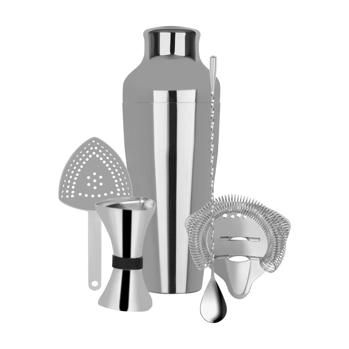 Z9012 - Zanzi Cocktail Set W 2Pc Shaker 5Pc