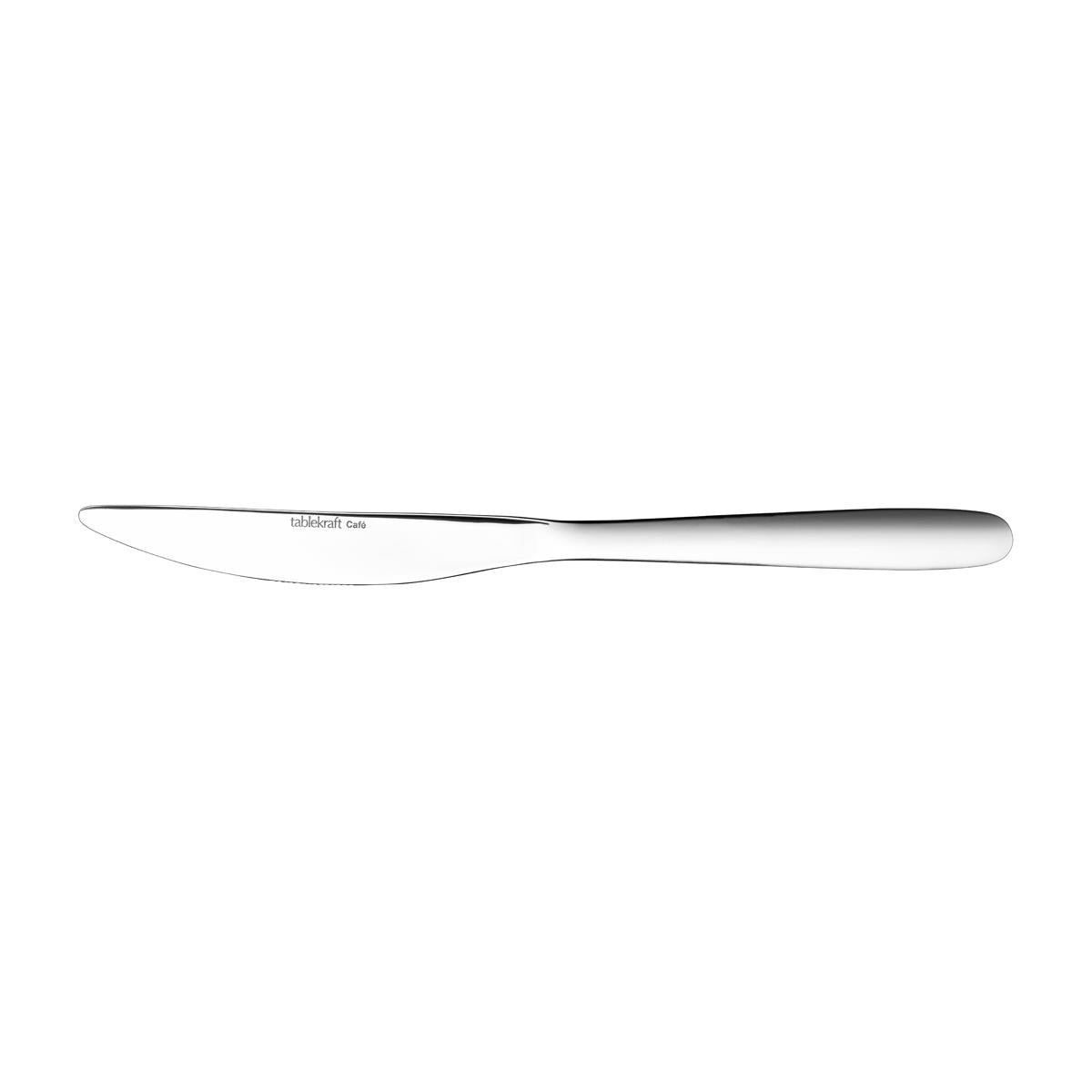 Tablekraft Cafe Table Knife Satin Finish S/S 230mm Doz