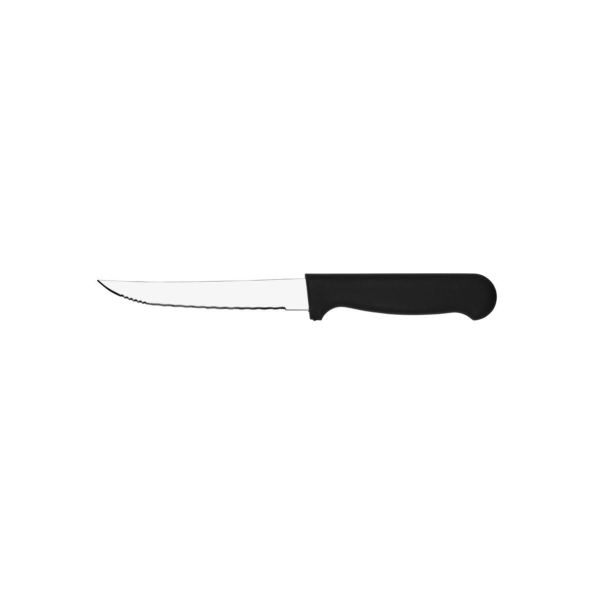 Tablekraft Steak Knife W/Blk Hdl