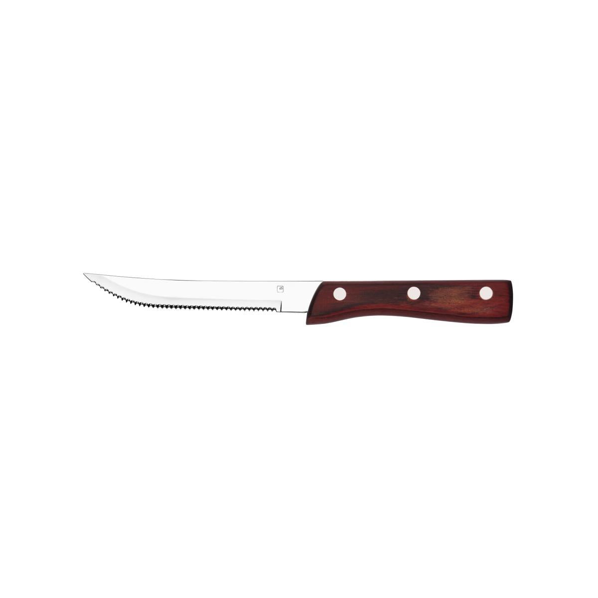 Tablekraft Steak Knife Jumbo Pakkawood Tip (Sold in sets of 12)