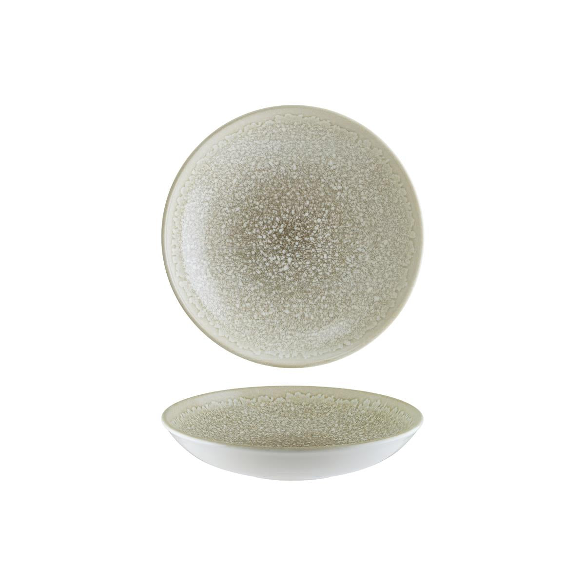 Bonna Thar Bloom Round Bowl Coupe 230x50mm (Thrblm23Ck) (Sold in sets of 6)