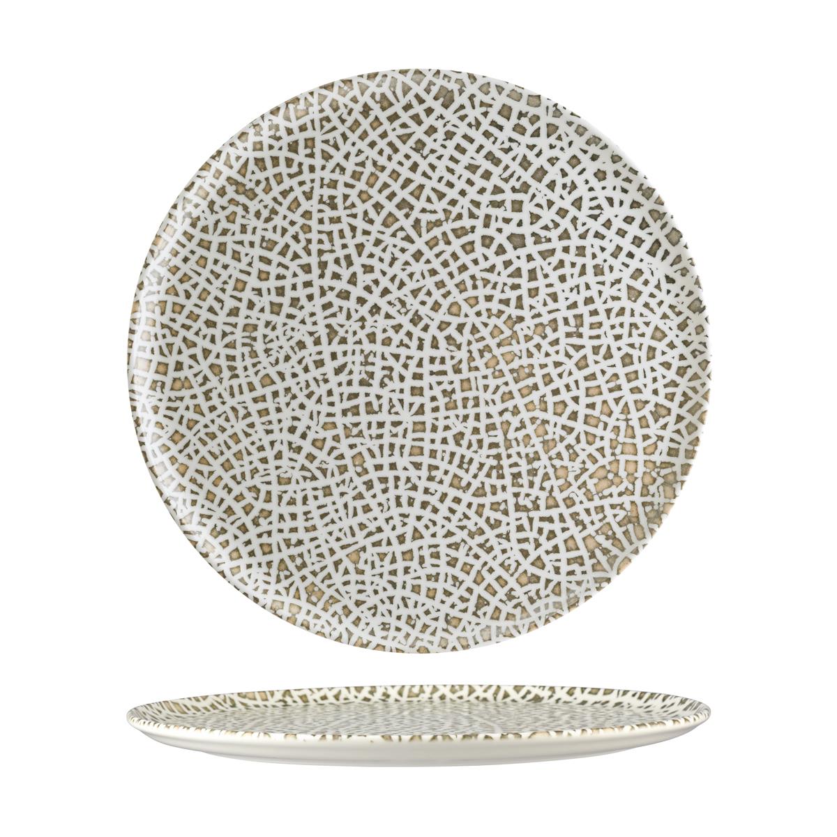 Bonna Lapya Wood Round Flat Platter 320x25mm (Lpywdgrm32Pz) (Sold in sets of 6)