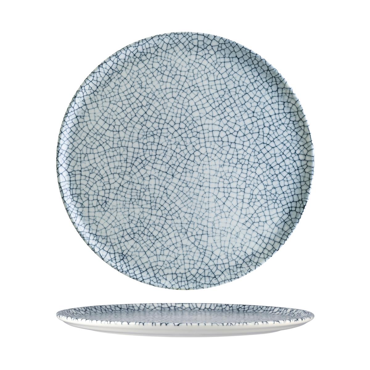 BONNA MITO DENIM ROUND FLAT PLATTER 320x25mm (MTODNGRM32PZ) (Sold in sets of 6)