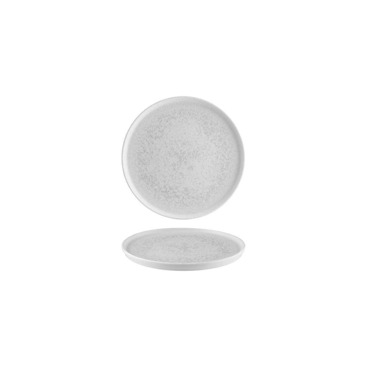 Bonna Lunar White Hygge Round Plate (Sold in sets of 12)
