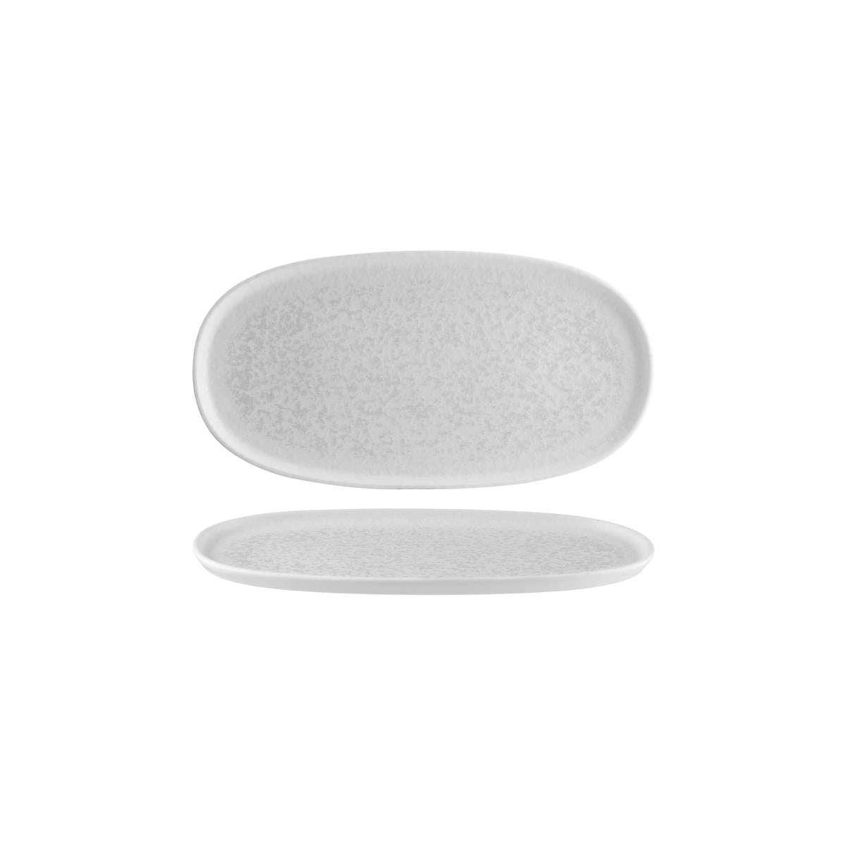 Bonna Lunar White Hygge Oval Platter (Sold in sets of 6)